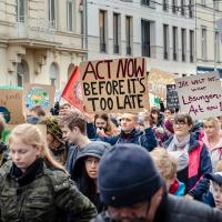 Climate protest