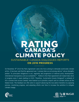 Rating Canada's Climate Policy